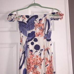 NWT: floral maxi